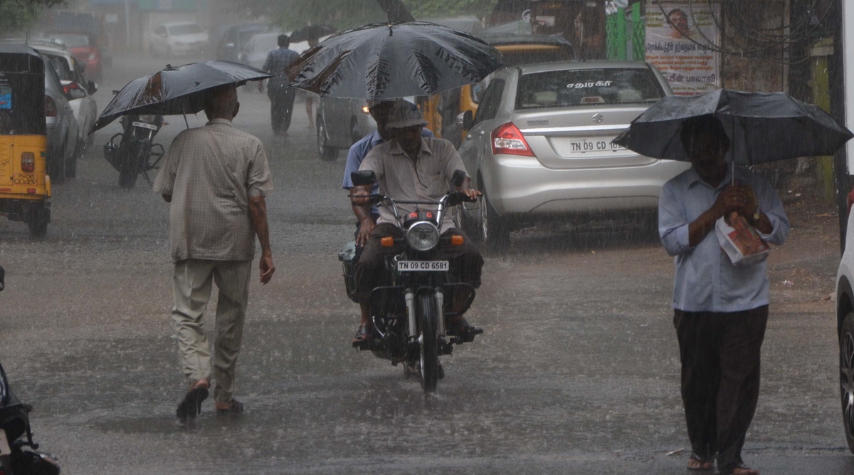 Tamil Nadu Imd Predicts Extremely Heavy Rainfall Till Nov 11 Cities News The Indian Express