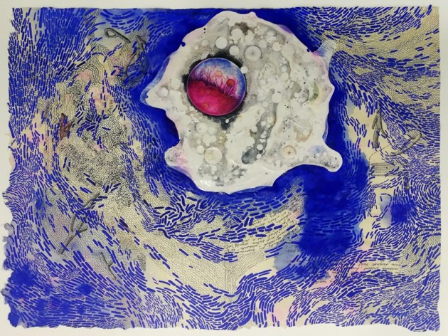 new art exhibiton, physical art exhibition, bikaner house exhibition, terrain offline, indianexpress.com, indianexpress,