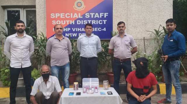 DCP (south district) Atul Kumar Thakur said the accused have been identified as Harish Chauhan and Rajender Aggarwal (60). (Source: Delhi police)