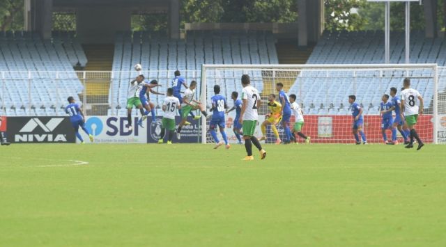 A glimpse from the match between Bengaluru FC and Army Green (Durand Cup)