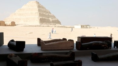 King Djoser, pyramid of Saqqara, Egypt tourism