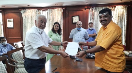 Luizinho Faleiro tendered his resignation from his seat in the House. He was the MLA from south Goa’s Navelim. (Photo: ANI)