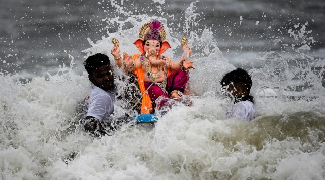 Preparations are on for the  immersion of more than 68,000 Ganesh idols in Surat. (File Representational Photo)