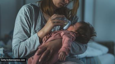 Night weaning, night feeds, night feeds for your baby, breastfeeding baby, feeding baby at night, night feeding habit, parenting, indian express news