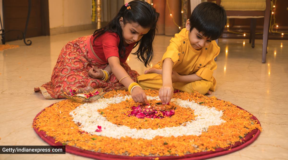 festivals, festivals in India, children enjoying Indian festivals, children learning from Indian festivals, what festivals teach kids, parenting, indian express news