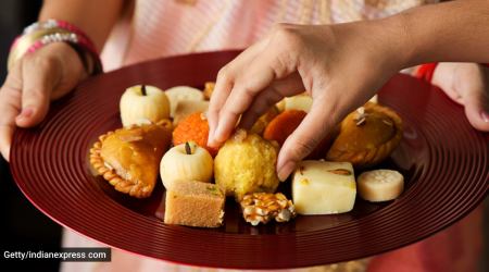 Ganesh Chaturthi 2021, Ganesh Chaturthi festive foods, healthy eating during Ganesh Chaturthi 2021, festive foods to avoid, unhealthy foods, diet and nutrition festive season, indian express news