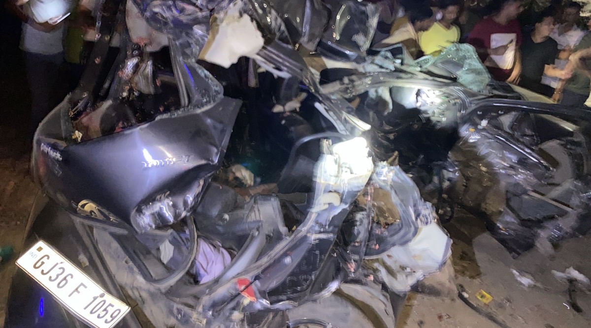 Gujarat: 5 killed as car rams into truck near Morbi | Rajkot News - The ...