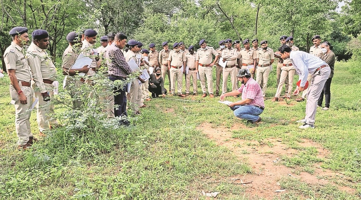 TERI scientists and forest officers at the training workshop in Gandhinagar on Wednesday.  (Gujarat forest department)