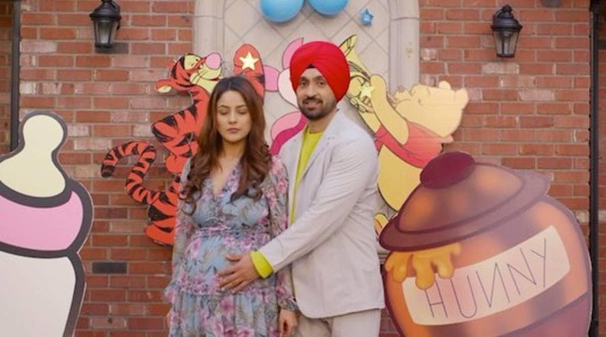 Honsla Rakh: These pictures of Diljit Dosanjh and Shehnaaz Gill are winning  hearts