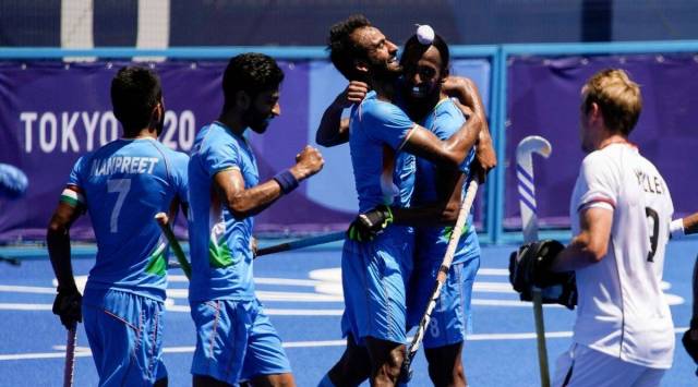 Indian men's hockey team, Olympic bronze medal, PR Sreejesh, Manpreet Singh, Hockey, Sports News, Indian Express