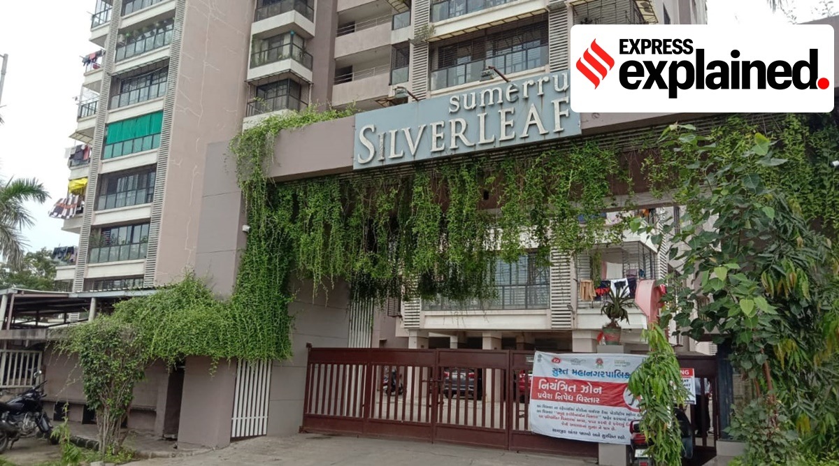 Explained Covid19 restrictions in two Surat apartments after 16 fully
