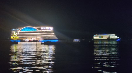 Goa has six offshore casinos on Mandovi river, off state capital Panaji, and about a dozen others run inside leading hotels. (Express photo)