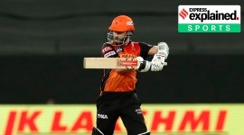 IPL, IPL 2021, SRH vs RR, Kane Williamson, IPL news, IPL table, Sunrisers Hyderabad, Indian Express