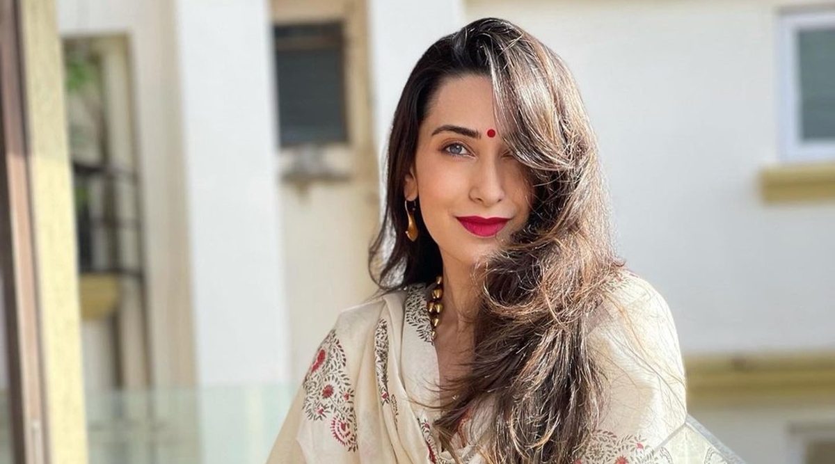 Karisma Kapoor Looks ‘bold And Bright In This Kanchipuram Silk Sari Fashion News The Indian