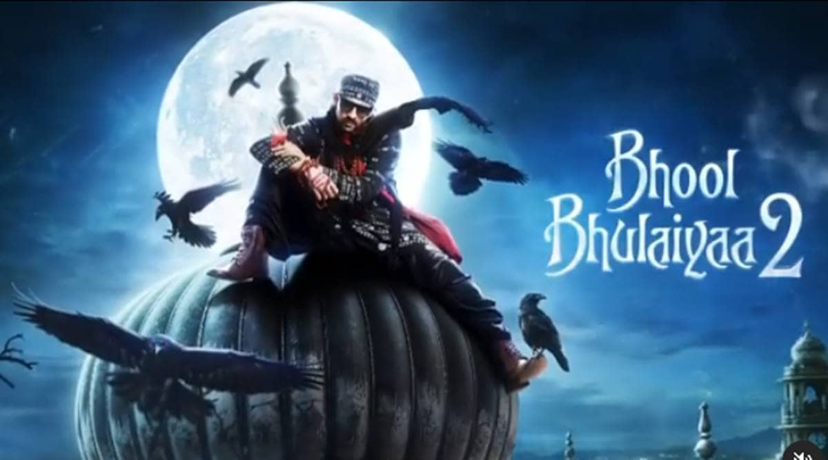 Bhool Bhulaiyaa 2 motion poster: Kartik Aaryan film cranks up the mystery,  to release on this date | Entertainment News,The Indian Express