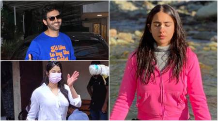 kartik aaryan, janhvi kapoor, sara ali khan, ananya panday photos