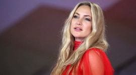 78th Venice Film Festival, Kate Hudson in Venice Film Festival, Kate Hudson fashion, Kate Hudson news, Kate Hudson gowns, indian express news