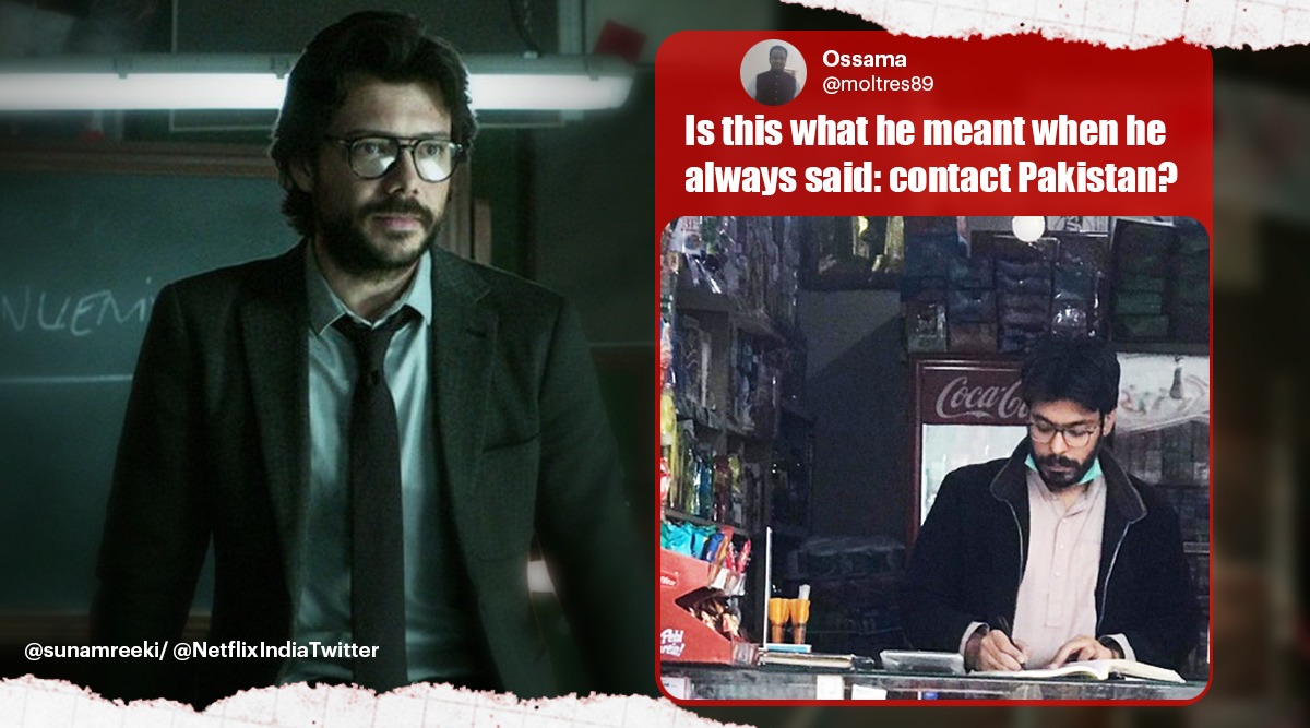 The Professor in Pakistan? Money Heist fans have spotted his doppelganger | Trending News,The Indian Express