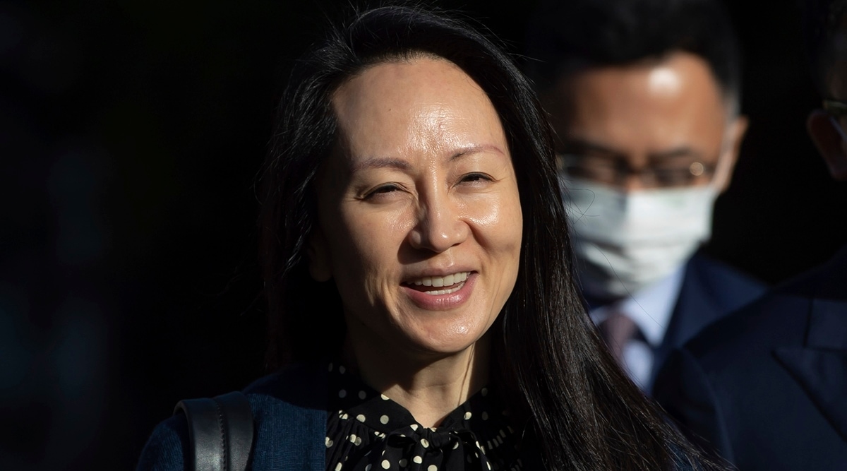 File photo of Meng Wanzhou, chief financial officer of Huawei. (AP)