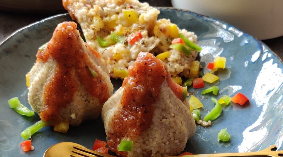 Ganesh Chaturthi special A savoury foxtail millet cheesy modak for