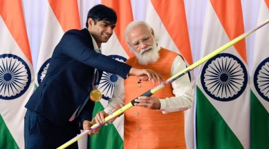 Narendra Modi, Narendra Modi birthday, Neeraj Chopra, Ministry of Culture, Namami Gange Mission, Tokyo Olympics, Indian Express, National Gallery of Modern Art
