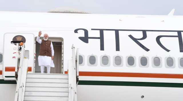 New Delhi: Prime Minister Narendra Modi departs from New Delhi for his visit to the USA. (PTI)
