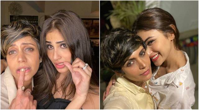 Mouni Roy birthday mandira bedi