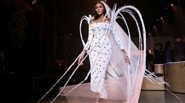 New York Fashion Week, New York Fashion Week 2021, designer Christian Cowan, Christian Cowan show, indian express news