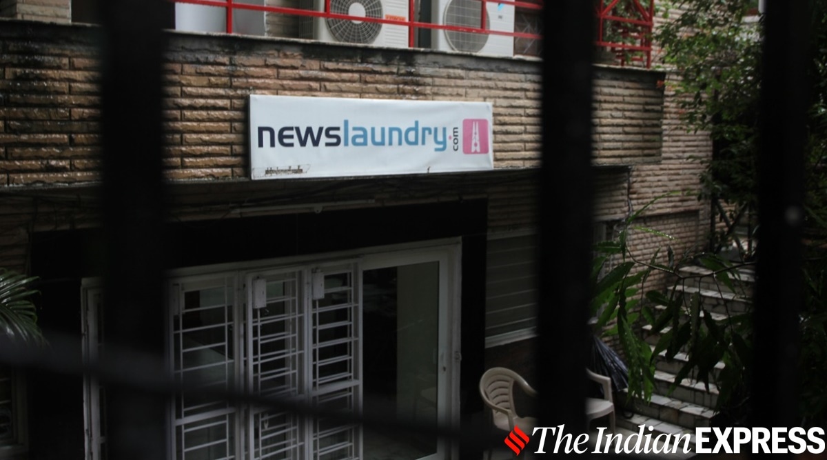 The Newslaundry office in Delhi.