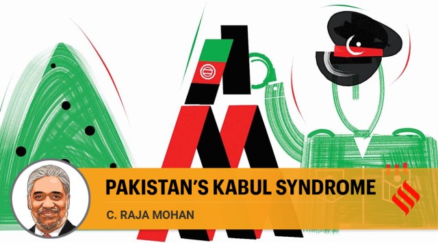 Geography has given Pakistan a pivotal role in Afghanistan. (Illustration: C R Sasikumar)