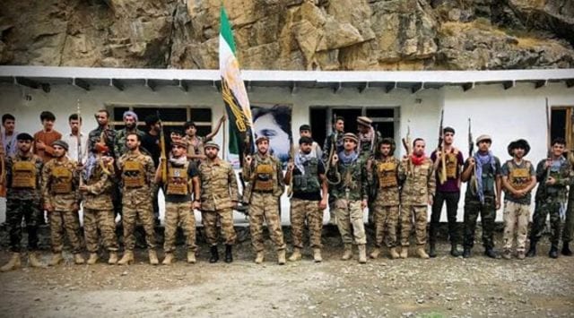 Men prepare for defense against the Taliban in Panjshir, Afghanistan August 22, 2021. Picture taken August 22, 2021. (Aamaj News Agency via REUTERS)