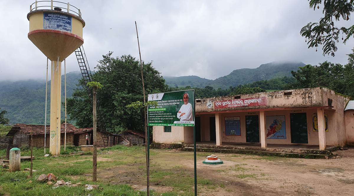 At Phattuseneri, there are schemes announced by both the Odisha and Andhra governments. (Express photo by Aishwarya Mohanty)