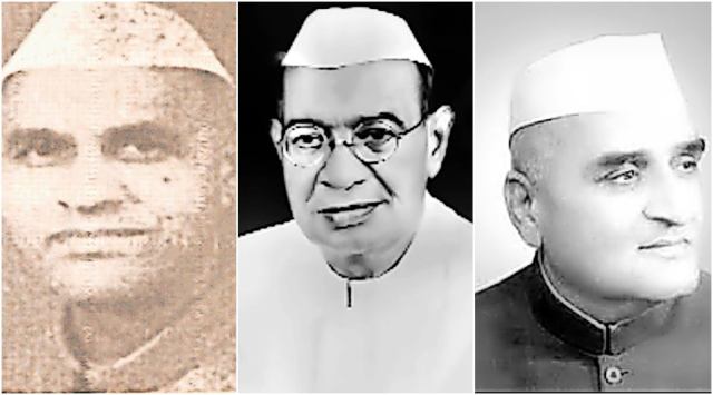 From L to R: Ram Kishan, Gopi Chand Bhargava & Bhim Sen Sachar