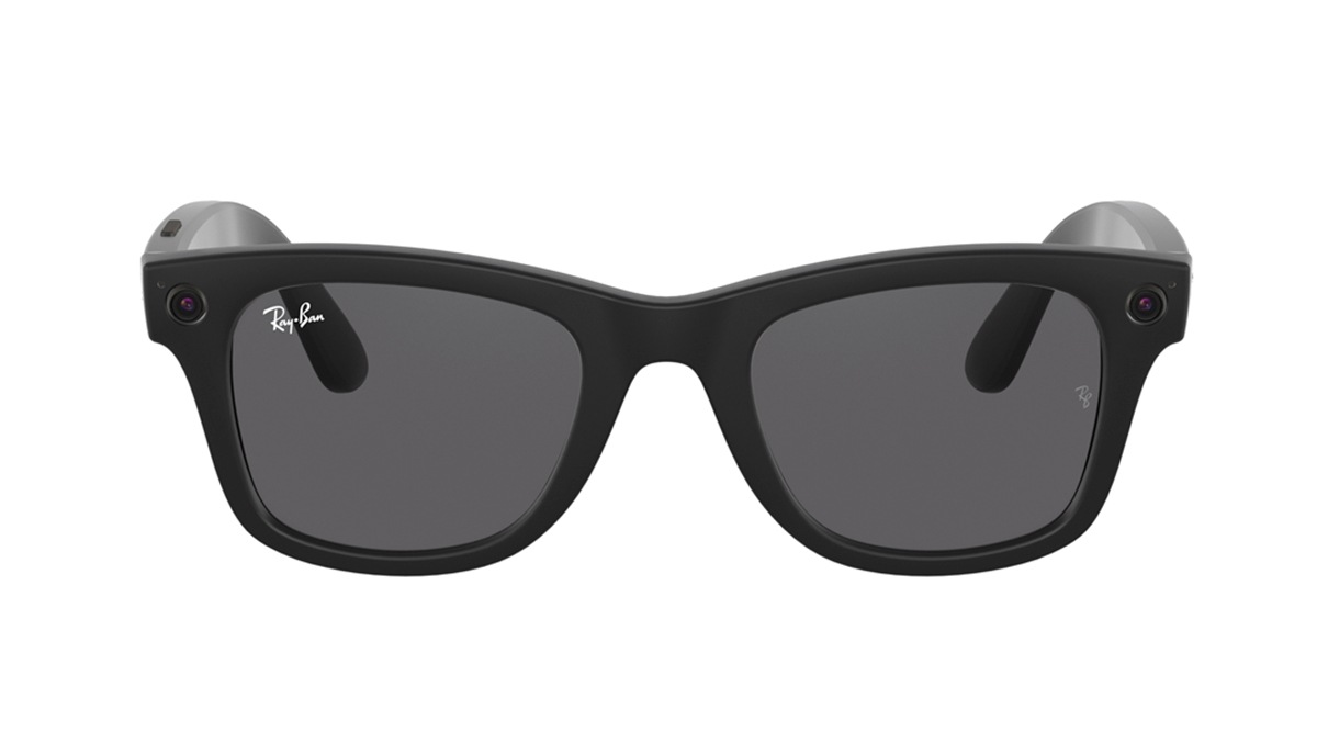 This photo provided by Facebook shows Ray-Ban internet-connected smart glasses. (AP)