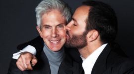 Tom Ford, Tom Ford husband, Tom Ford and Richard Buckley, Richard Buckley death, Richard Buckley news, Richard Buckley, indian express news