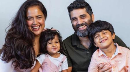 Sameera Reddy, Sameera Reddy motherhood, Sameera Reddy parenting, Sameera Reddy children, Sameera Reddy on healthy eating for kids, Sameera Reddy news, Sameera Reddy family, parenting, indian express news
