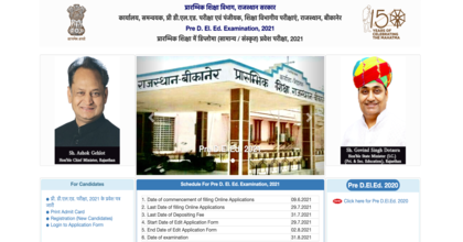 2021 Rajasthan BSTC Result Released on www.predeled.com, Rajasthan BSTC