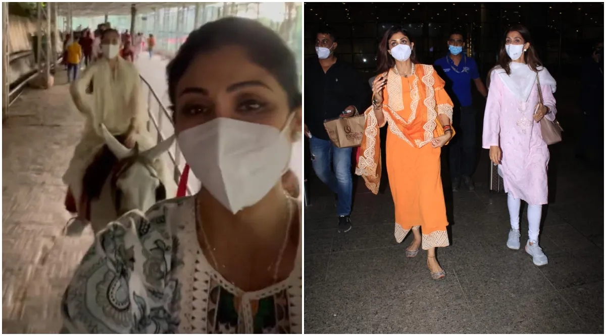 Shilpa Shatty Ki Chudai Download - Shilpa Shetty gives a glimpse of her Vaishno Devi pilgrimage: 'It was due  to the goddess' call' | Entertainment News,The Indian Express