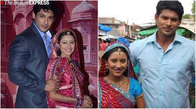 Sidharth Shukla with Pratyusha Banerjee
