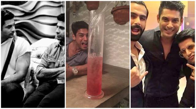 Sidharth Shukla friends pay tribute photos, BB13 Eijaz Khan, Mahhi Vij, Karanvir Bohra