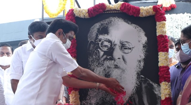 Tamil Nadu CM Stalin pays floral tribute to social reformer Periyar on ...