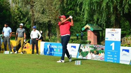 Udayan Mane fired a sublime seven-under 65.