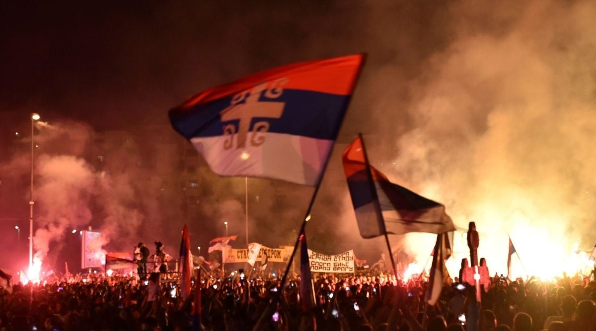 Ethnic tensions flare up in Montenegro over church ceremony | World