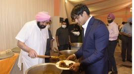 Amarinder Singh, Amarinder singh lunch for lympians, Olympians lunch, Tokyo Olympics, Chandigarh news, Olympics, Punjab, Indian Express