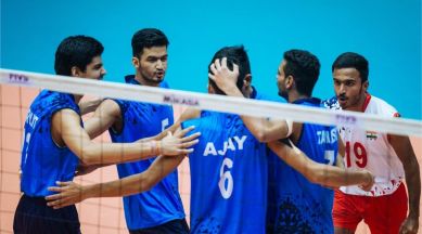 U-19 India volley ball