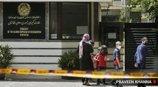 Afghanistan embassy, Afghanistan embassy in New Delhi may shut down, Islamic Republic of Afghanistan, India news, Indian express, Indian express India news, Indian express India