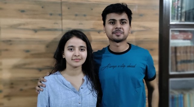 Nandini Agrawal (AIR 1) and Sachin Agrawal (AIR 18). File. 