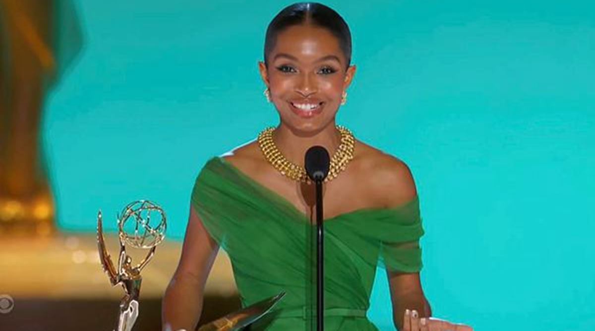 yara shahidi green dress Yara Shahidi Green Dior Dress Yara Shahidi: Trailblazer Voice For Her Generation