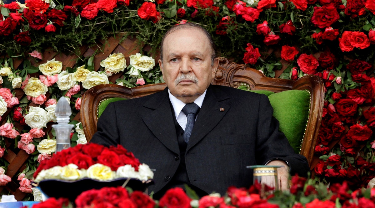 Algeria's former president Abdelaziz Bouteflika. (File photo via Reuters)