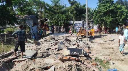 The Gauhati High Court had itself registered a suo motu PIL after the violent eviction drive at Sipajhar. (Photo: Twitter/@@himantabiswa)